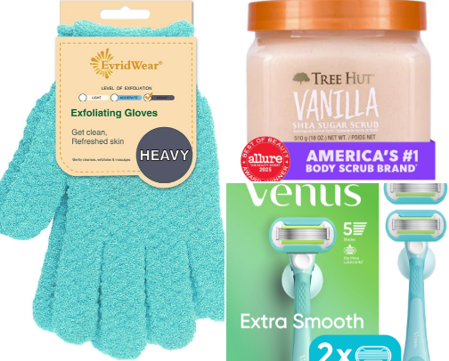 Hygiene / Self-Care Favorites cover photo collage