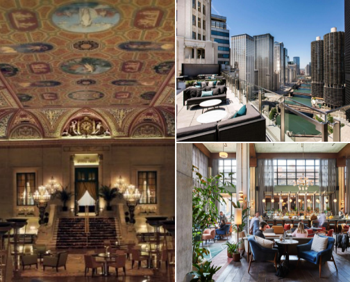 Top Hotels I would Recommend in Downtown Chicago cover photo collage