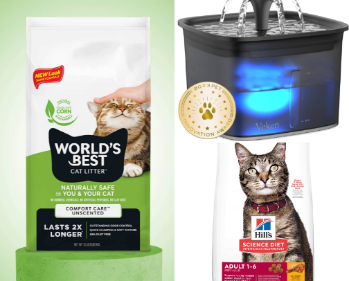 Must-have cat supplies! Your cat will thank you later cover photo collage