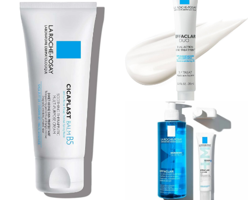 Skin care cover photo collage