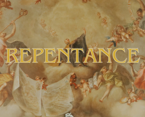 Learning to Repent ✨ cover photo collage