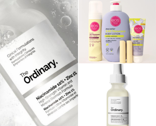 My favorite beauty recs cover photo collage