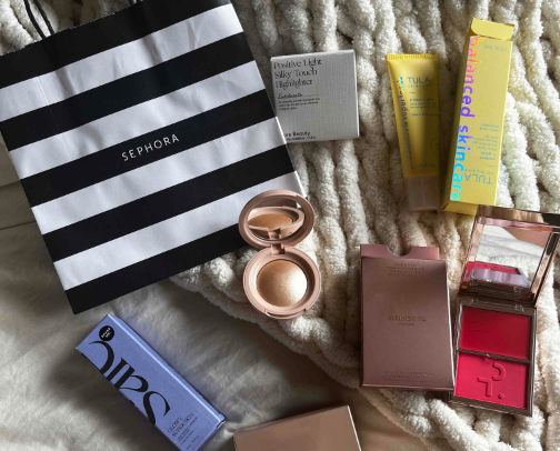 GLOWY & HYDRATING PRODUCTS YOU WILL FIND ON MY VANITY 🧖🏼‍♀️⭐️ cover photo collage