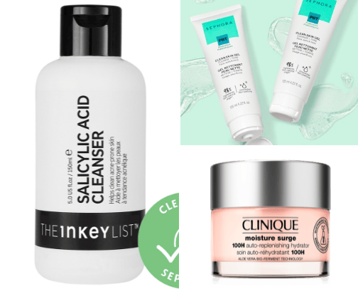 Skincare (oily skin) 💕 cover photo collage