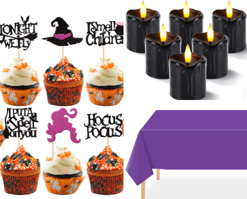 Hocus Pocus Movie Night cover photo collage