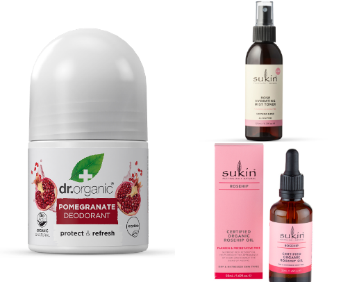Natural, Affordable Skincare cover photo collage