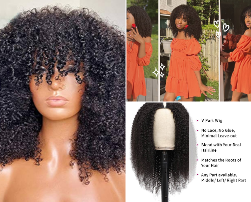 Affordable Curly Amazon Wigs cover photo collage