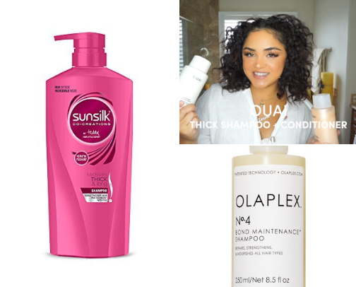 Hair Products cover photo collage