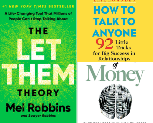 Level Up: Achieve More with These Game-Changing Business Audiobooks cover photo collage