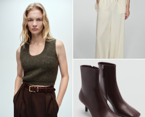 Autumn inspired outfit cover photo collage