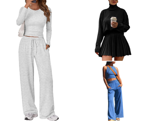 Shop - Amazon - 2-Piece Sets cover photo collage