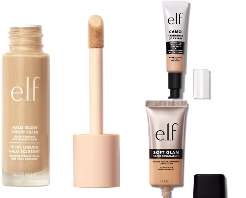 Sculpt, Glow & Perfect – Contour, Blush, Highlighter & Foundation Essentials! ✨💖 cover photo collage