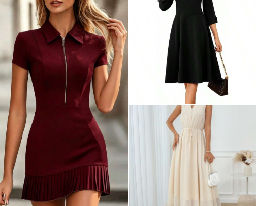 Chic Black Dresses for Every Kind of Plan cover photo collage