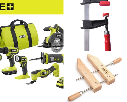 The Tools For DIYers and Experienced Woodworkers cover photo collage