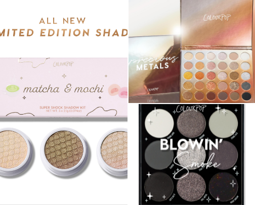 Current Colourpop favs🤍 cover photo collage