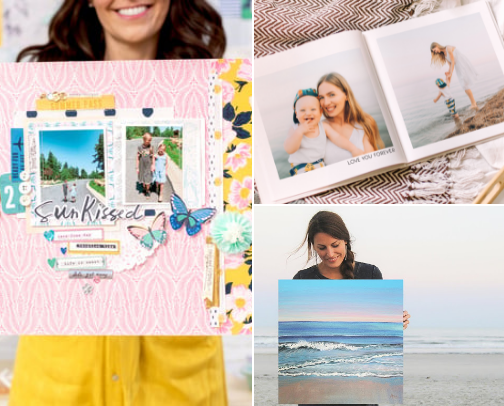 Fun Crafting Ideas for Mama to enjoy cover photo collage