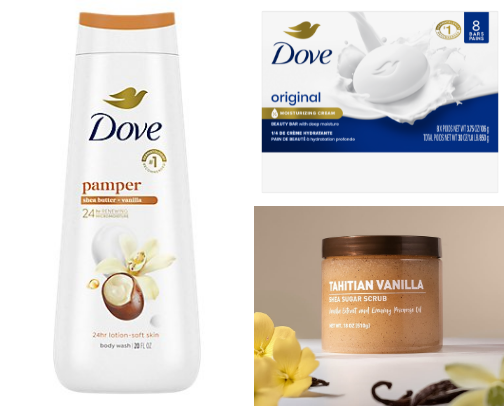 Shower Must Haves cover photo collage