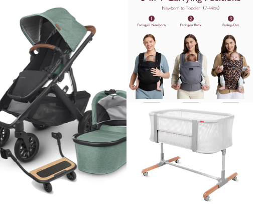 Moms of multiples must haves cover photo collage