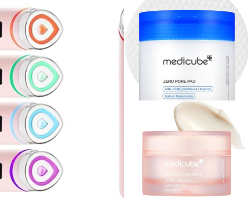 My favorite skincare products cover photo collage