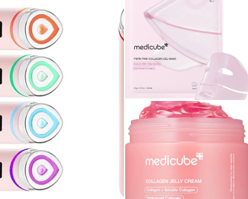 My favorite skincare products cover photo collage