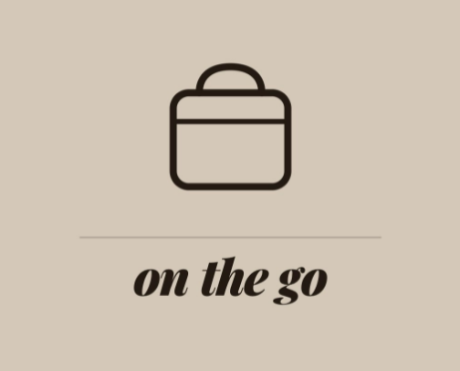 The Diaper Bag + On the Go Edit cover photo collage