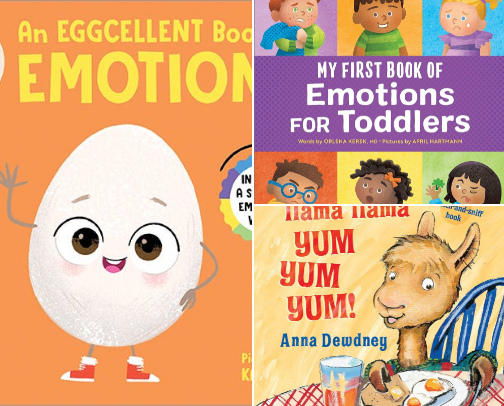 The BEST BOOKS for 1-4 Year Olds cover photo collage