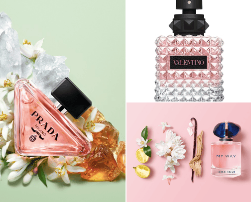 Perfumes🤍 cover photo collage