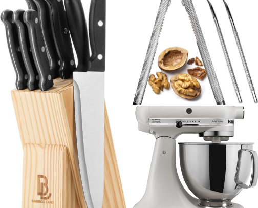 My favorite kitchen gadgets cover photo collage