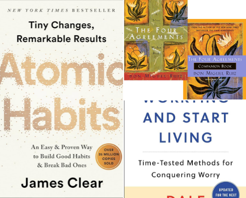 📚Life-Changing Books That Shifted My Perspective👇 cover photo collage