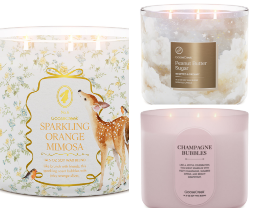 My favorite new Goose Creek Candles cover photo collage