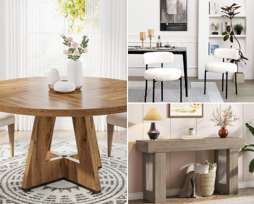 Cozy Chic Home Vibes cover photo collage