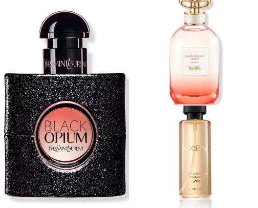 Fragrance cover photo collage