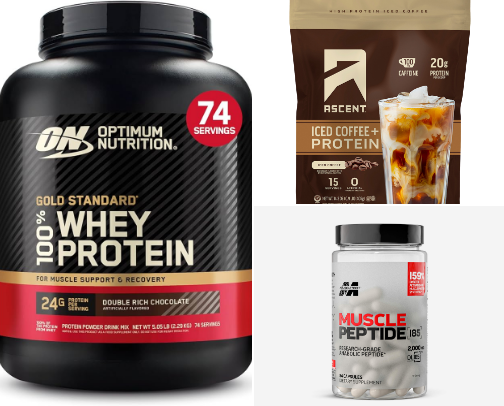 Best Workout Protein/Supplements for Men and Women cover photo collage