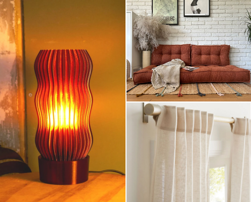 Warm & Cozy - Guide For Stylish Comfortable Home cover photo collage
