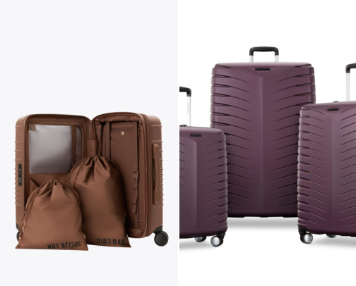 Best Luggage & Travel Essentials Checklist cover photo collage
