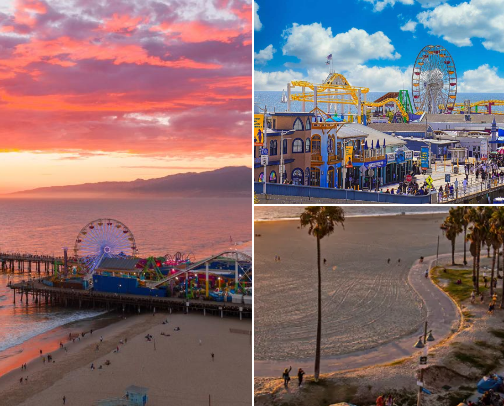 Mes endroits visités à Los Angeles cover photo collage