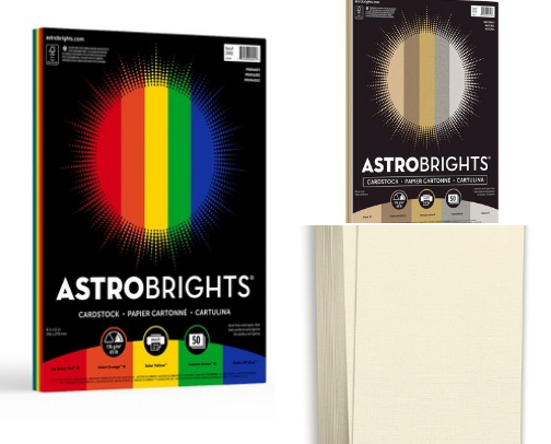 The Crafter's Paper Stash: 15 Aesthetic & Heavyweight Sheets cover photo collage