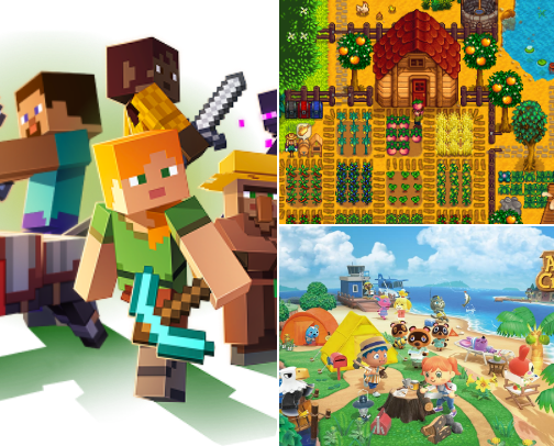 The best cozy games for fall cover photo collage