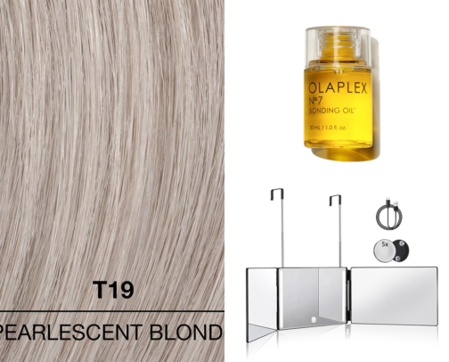 Blond pixie essentials cover photo collage