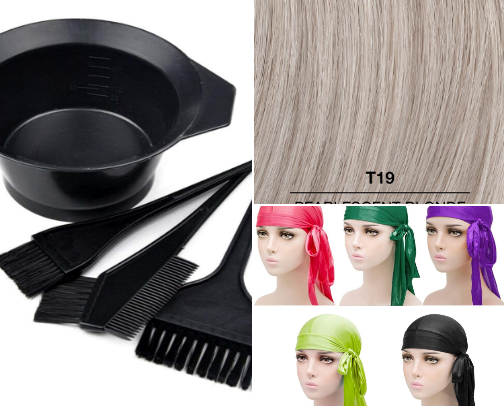 Blond pixie essentials cover photo collage