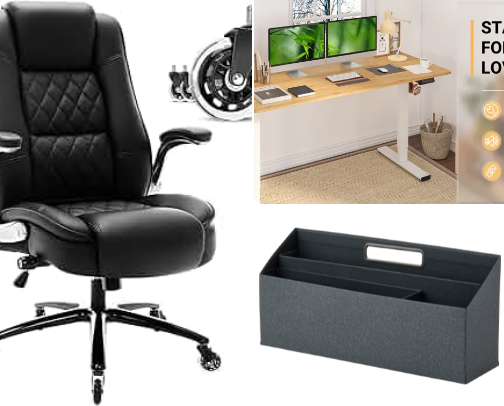 Productivity Power-Pack: Must-Have Desk Essentials for Peak Performance cover photo collage