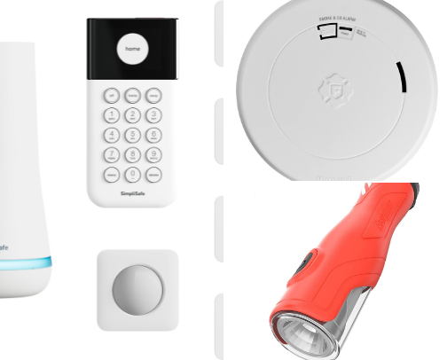 Must-Have Home Safety Essentials for 2025 | Smart Security, Emergency Kits & Safety Tools cover photo collage