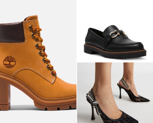 Shoes cover photo collage