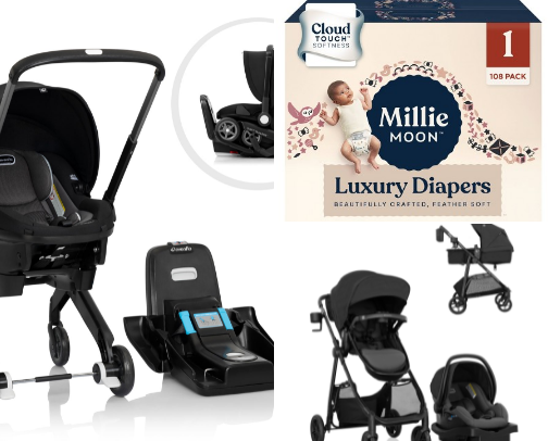 Mama's Must-Have Baby Gear cover photo collage