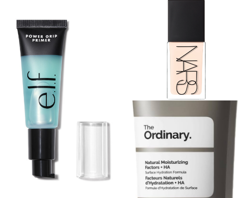 Make-up fav products cover photo collage