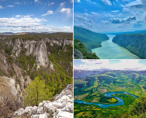 Viewpoints of Eastern Serbia cover photo collage