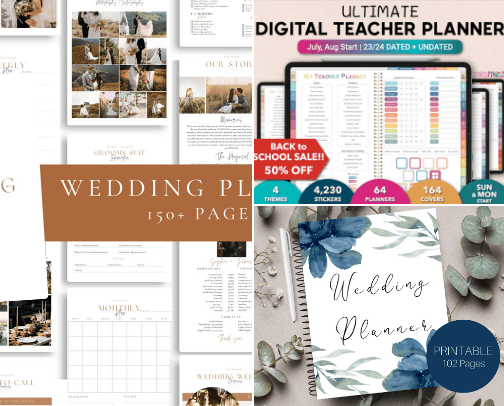Digital Products cover photo collage