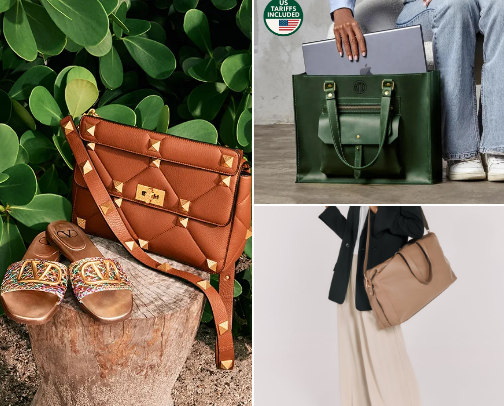 Standing on business ( work bags, satchels ,tote and laptop bags) cover photo collage