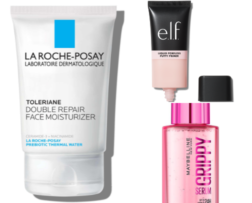 my current makeup routine! (oily-combo skin) cover photo collage