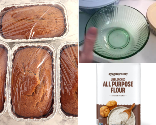 Pumpkin Bread Mini Loaves cover photo collage
